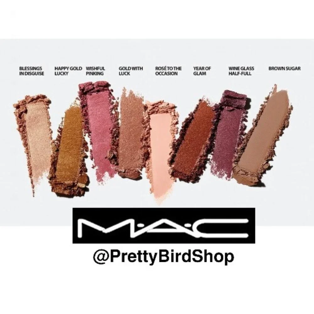 MAC 8 shadow palette neutral Year of Glam New Year NIB Limited Edition last one!